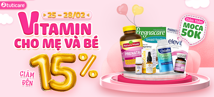 Mẫu web siêu thị mẹ và bé