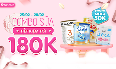 Mẫu web siêu thị mẹ và bé