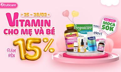 Mẫu web siêu thị mẹ và bé